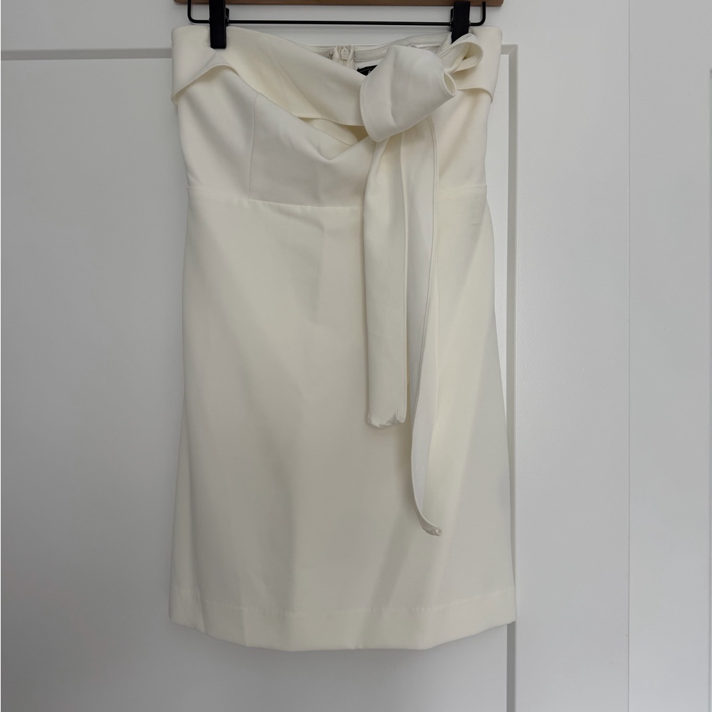 Sam Edelman - White Strapless Dress - Xs Wedding/Bridal